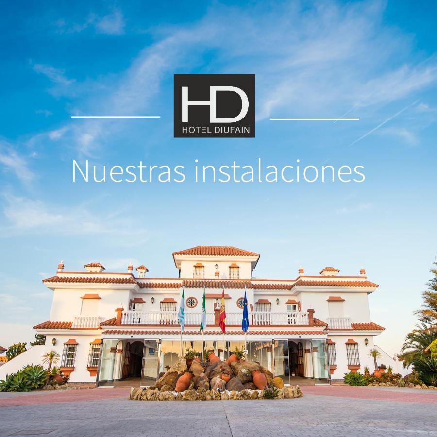 Hotel Diufain Conil De La Frontera Exterior foto